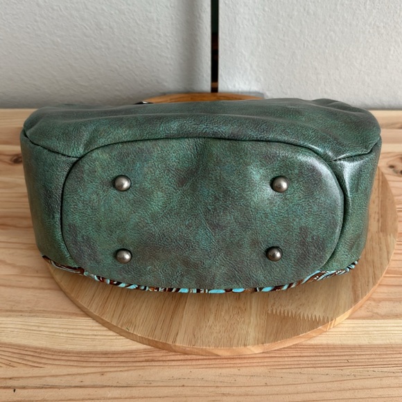 Patricia Nash Mirabella Wood Frame Leather - Picture 6 of 7